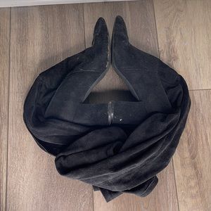 Black Jeffrey Campbell over the knee boots size 8